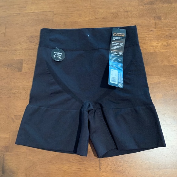 Jockey Slimmers Breathe Short Black XL - Picture 1 of 5